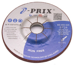 ĐÁ MÀI INOX IPRIX ST24 ST.STEEL 125 X 6.4 X 22.23MM 